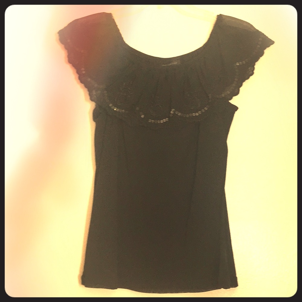 Black dressy shirt